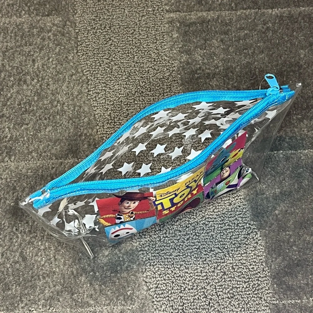 Toy Story 4 Boat Shaped Clear Vinyl Pouch Case Officially Licensed Disney Pixar
